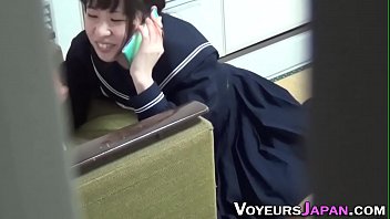 Japanese voyeur masturbation